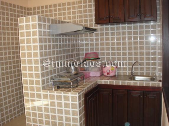 Apartment for rent in Vientiane Laos-Kitchen