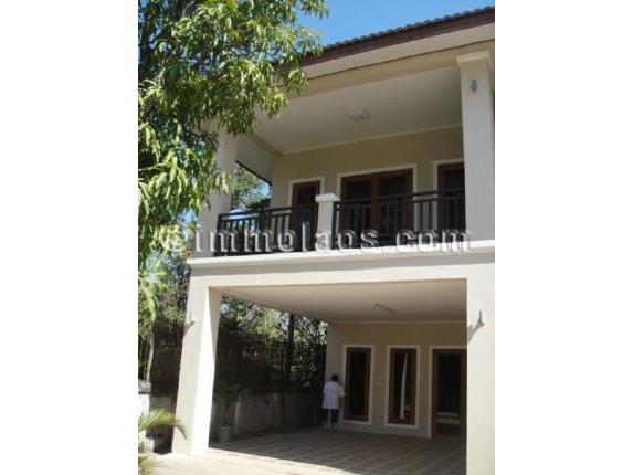 Apartment for rent in Vientiane Laos-Outside view 