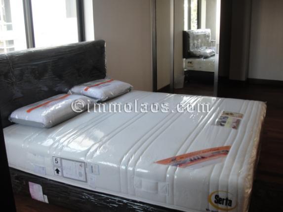 Brand new apartment for rent in Center of Vientiane LAOS-bedroom