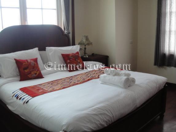 Modern apartment with pool for rent in Vientiane Laos