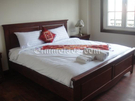 Modern apartment with pool for rent in Vientiane Laos