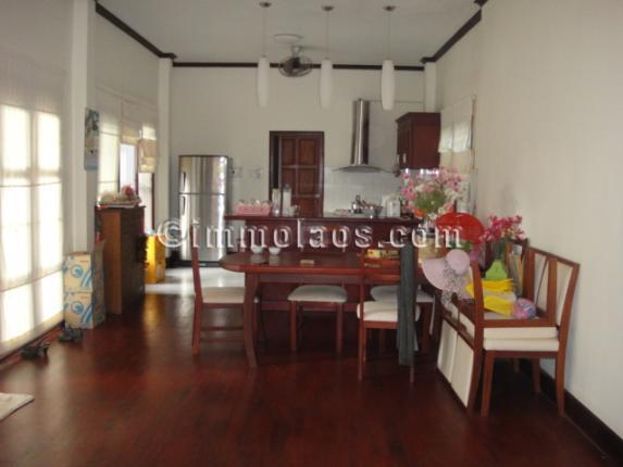 House for rent with swimming pool in Vientiane Laos