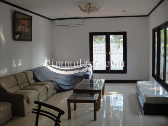 House for rent in Vientiane Laos-Living room