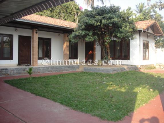 House for rent in Vientiane Laos