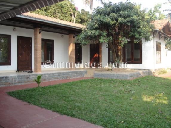 House for rent in Vientiane Laos