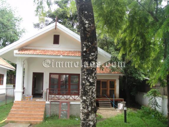 front of the house