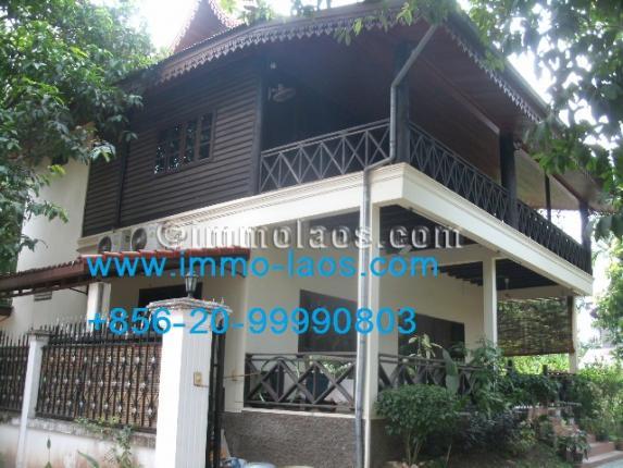 House for rent in vientiane laos
