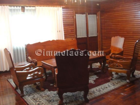 Colonial house for rent in Vientiane Laos