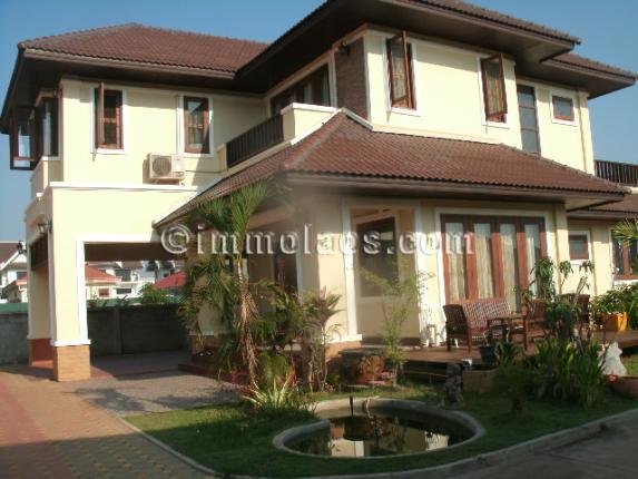 House for rent in Vientiane Laos