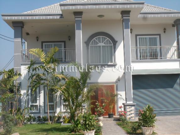 Modern home for rent in Vientiane Laos-Lao Real estate