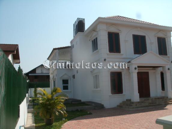 Modern house for rent in Vientiane Laos