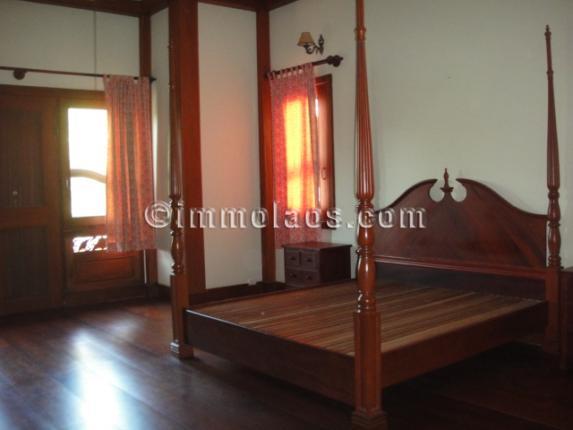 Lao style home for rent in Vientiane Laos