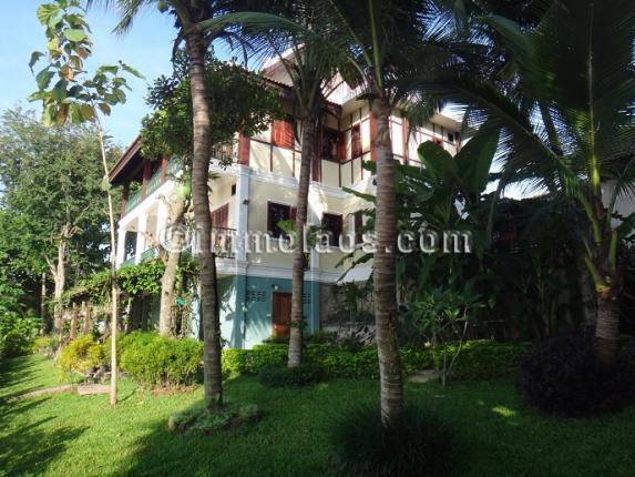 Splendid home for sale on the river in Luang Prabang Laos