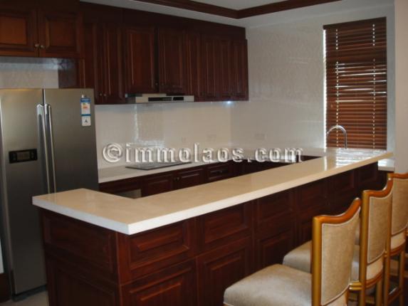 Luxury home with pool for sale in Vientiane Laos-kitchen