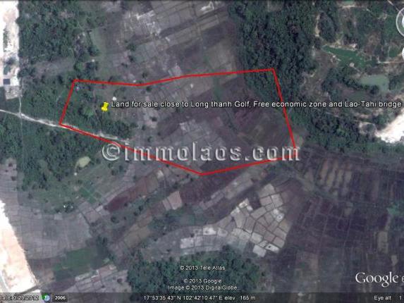 Land for sale in Vientiane Laos
